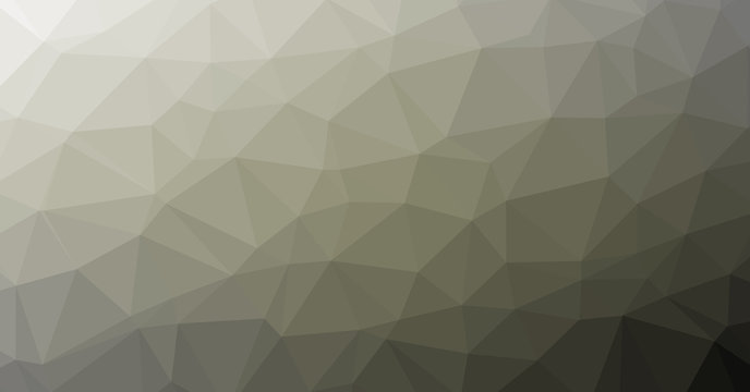 Low Polygonal Computation Art background illustration