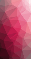 Obraz premium Low Polygonal Computation Art background illustration