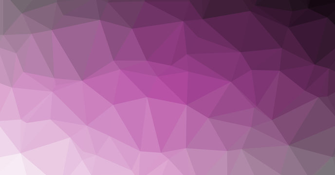 Low Polygonal Computation Art background illustration