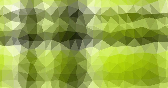 Low Polygonal Computation Art background illustration