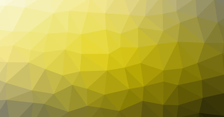 Fototapeta premium Low Polygonal Computation Art background illustration