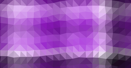 Obraz premium Low Polygonal Computation Art background illustration