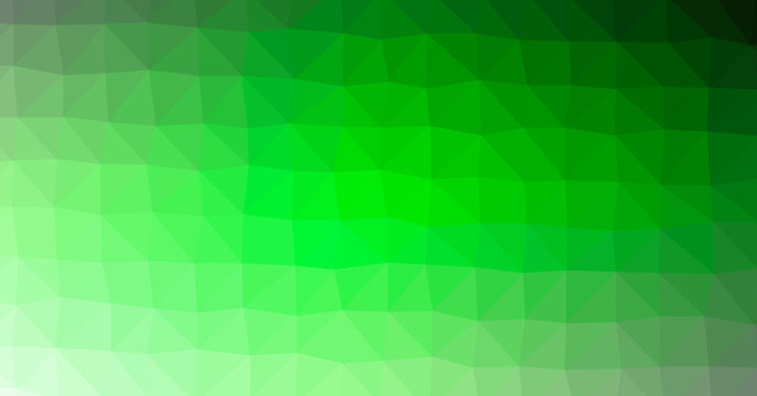 Low Polygonal Computation Art background illustration