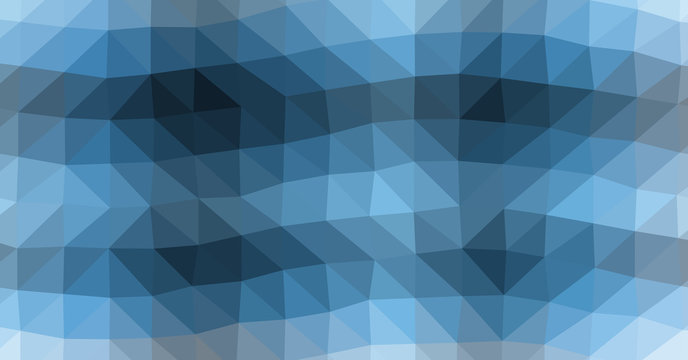 Low Polygonal Computation Art background illustration