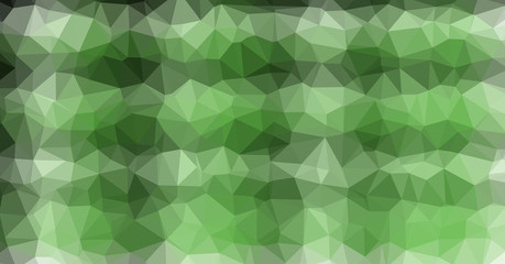 Fototapeta na wymiar Low Polygonal Computation Art background illustration