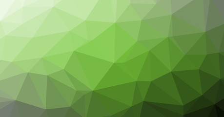 Fototapeta premium Low Polygonal Computation Art background illustration