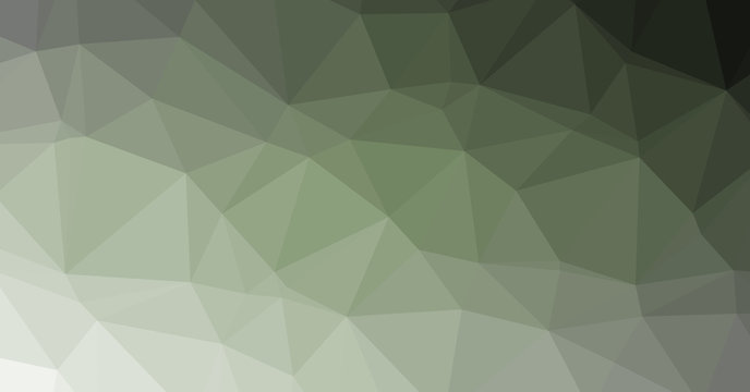 Low Polygonal Computation Art background illustration