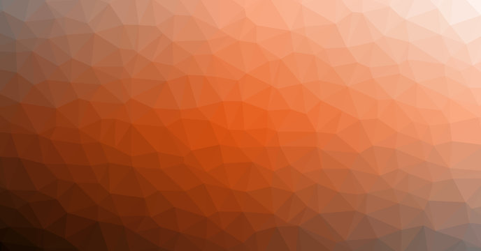 Low Polygonal Computation Art background illustration