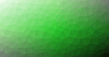 Low Polygonal Computation Art background illustration