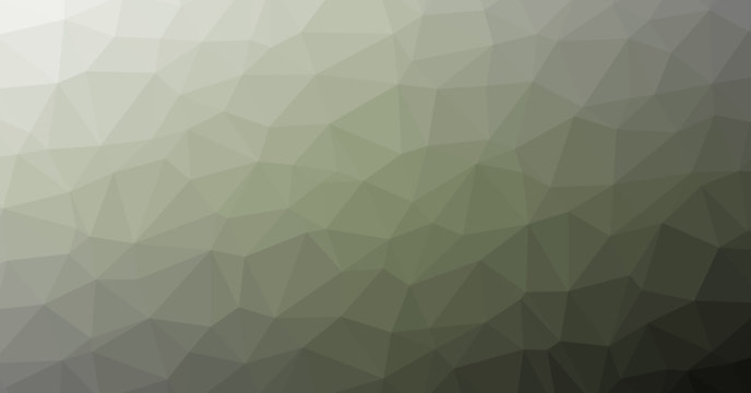 Low Polygonal Computation Art background illustration