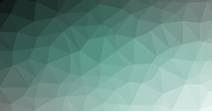 Low Polygonal Computation Art background illustration