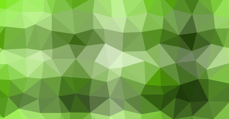 Low Polygonal Computation Art background illustration