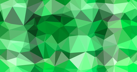 Fototapeta premium Low Polygonal Computation Art background illustration