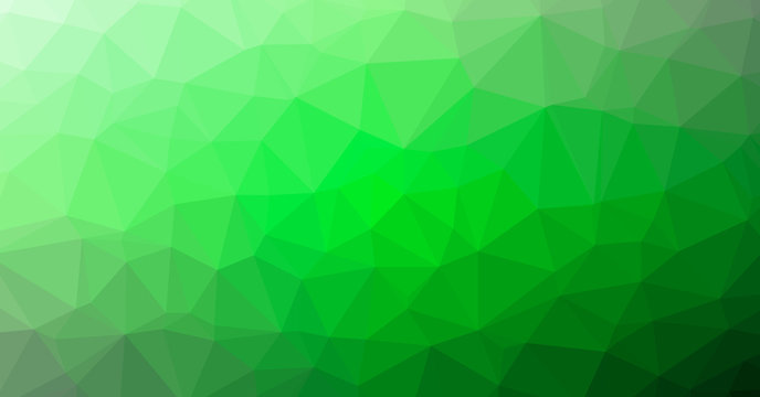 Low Polygonal Computation Art background illustration