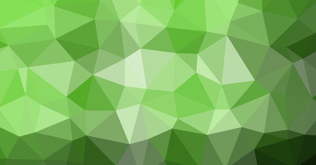 Low Polygonal Computation Art background illustration