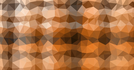 Low Polygonal Computation Art background illustration