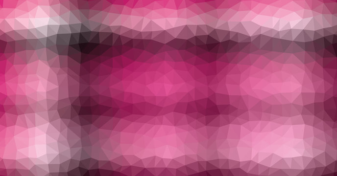 Low Polygonal Computation Art background illustration