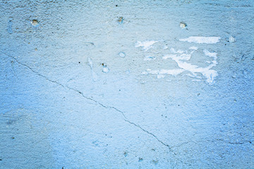 Old blue textures wall background. Perfect background with space.