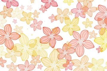 Fototapeta premium Colorful flower background texture. Perfect wallpaper for artwork