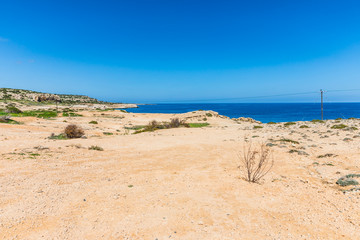 Fototapeta na wymiar Cape Greko National Park, Cyprus