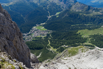 mountains and blue sky