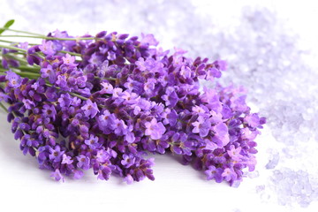 Lavender and salt.