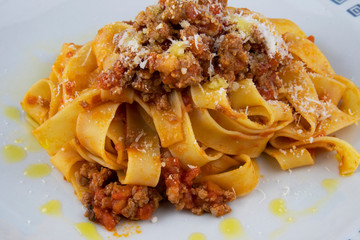  Tagliatelle with Bolognese ragout