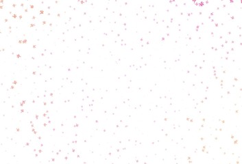 Light Pink, Yellow vector natural pattern with branches.