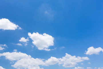 blue sky with clouds