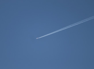 airplane in the sky