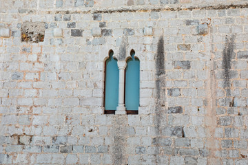 windows in the castle church