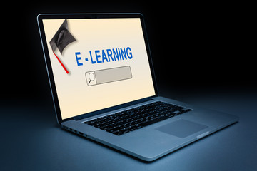 Distance learning online search interface