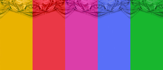 silk fabric background