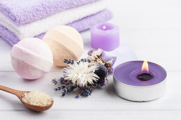 Aroma salt and bath bombs