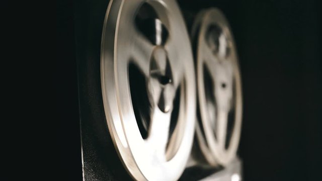 Old tape recorder, low shutter speed