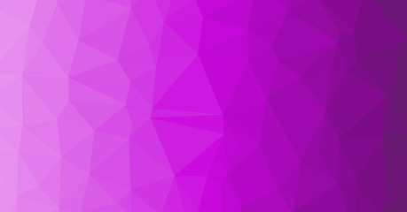 Naklejka premium Low Polygonal Computation Art background illustration