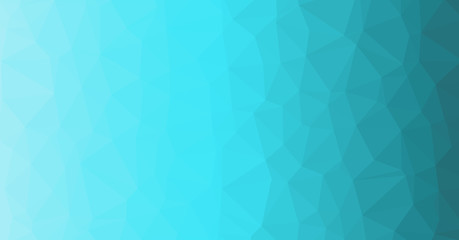 Fototapeta premium Low Polygonal Computation Art background illustration