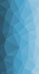 Fototapeta premium Low Polygonal Computation Art background illustration