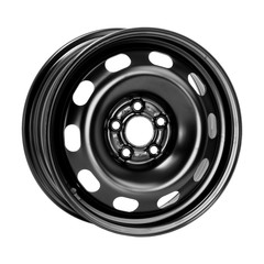 Steel wheel black