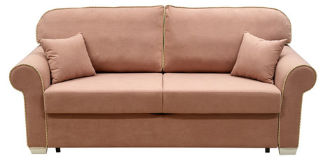 Fototapeta premium Sofa isolated on white background. Including clipping path