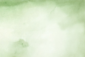 Green abstract watercolor background in high resolution