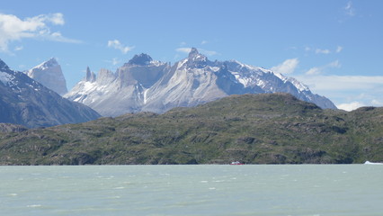 Lago Grey, Parque Nacional Torres del Paine, Patagonia, Chile