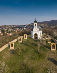 Fototapeta premium Small chapel in Pecs, hungary