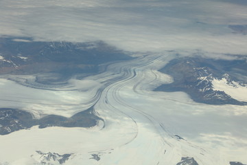 Glaciar Gran Nunatak y Viedma. Parque de los glaciares, Patagonia