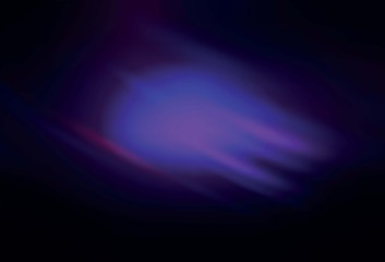 Dark Purple, Pink vector blurred bright pattern.