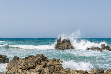 Fuerteventura Spanien Europa Brandung