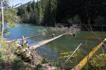 A view of red lake