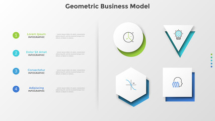 Creative infographic template