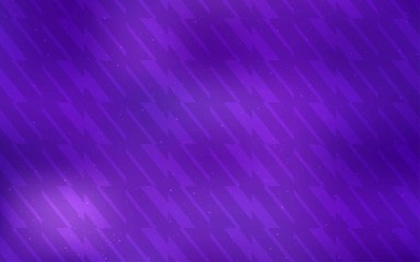 Fototapeta premium Light Purple vector background with stright stripes. Shining colored illustration with sharp stripes. Smart design for your business advert.