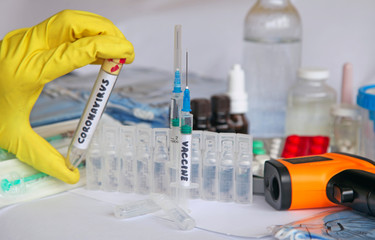 Vaccine against the virus in the laboratory